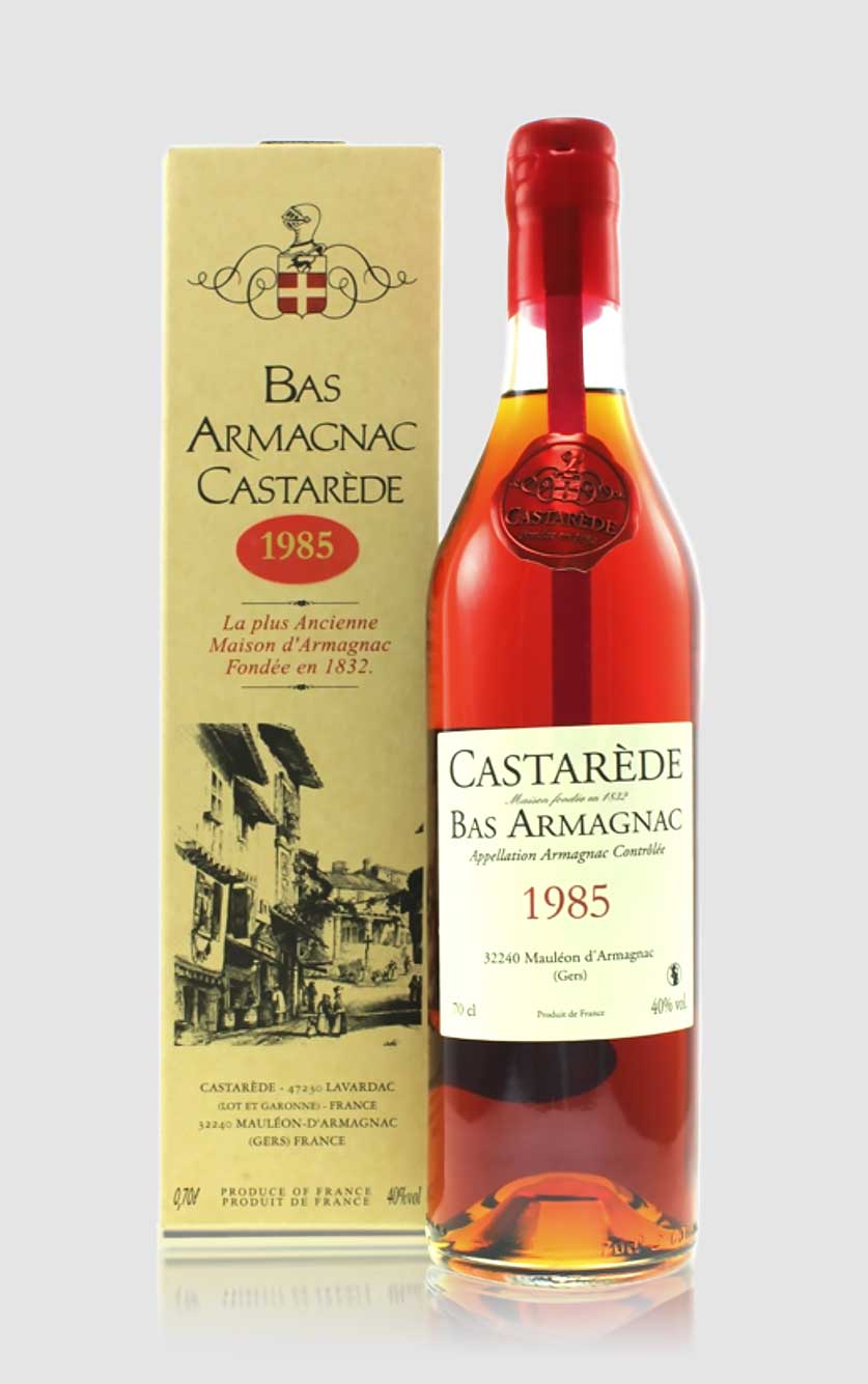 Bas Armagnac Castarede 1985 - Eksklusiv Fransk Brandy