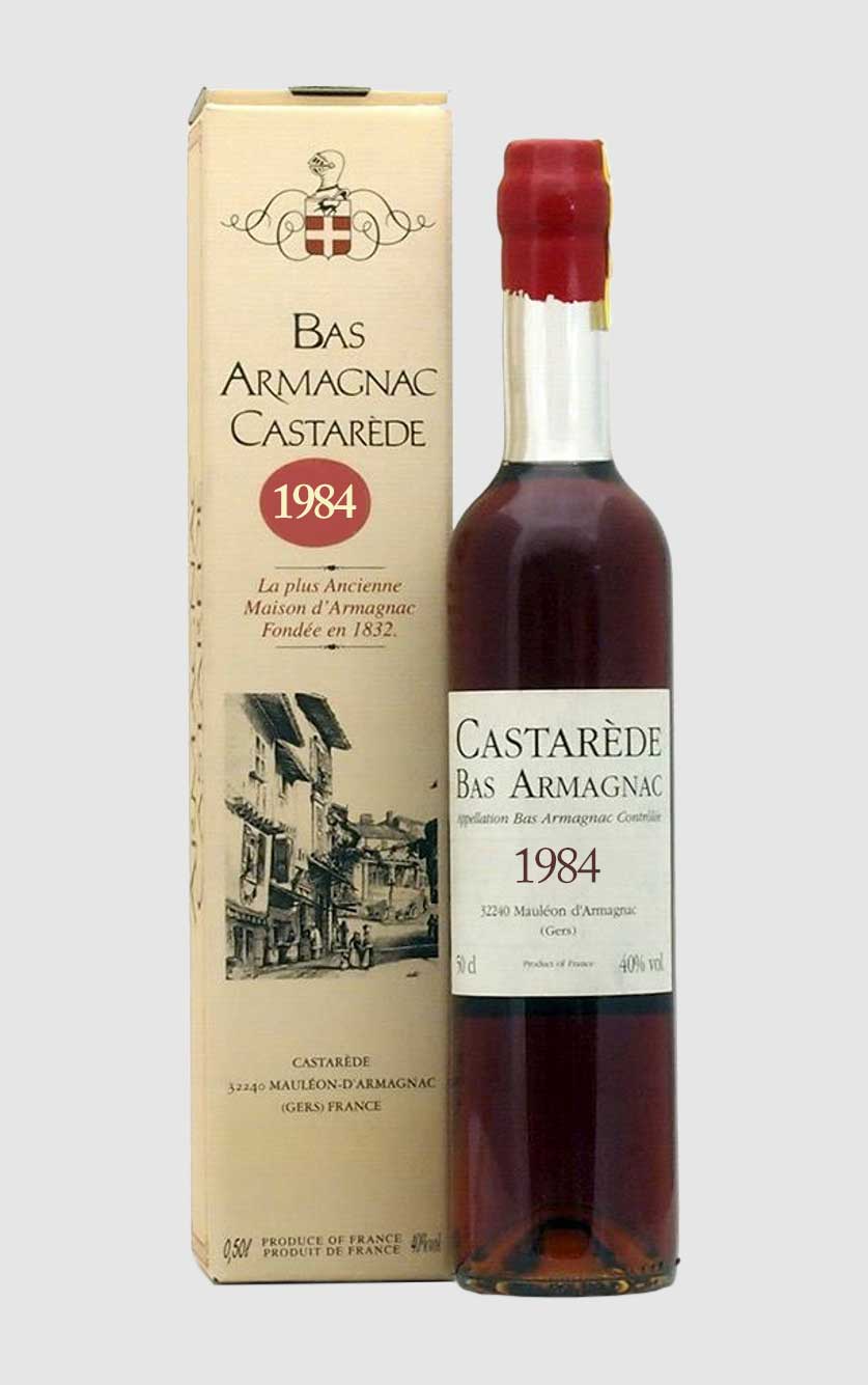 Bas Armagnac Castarede 1984 Vintage 50 cl - Eksklusiv Spiritus