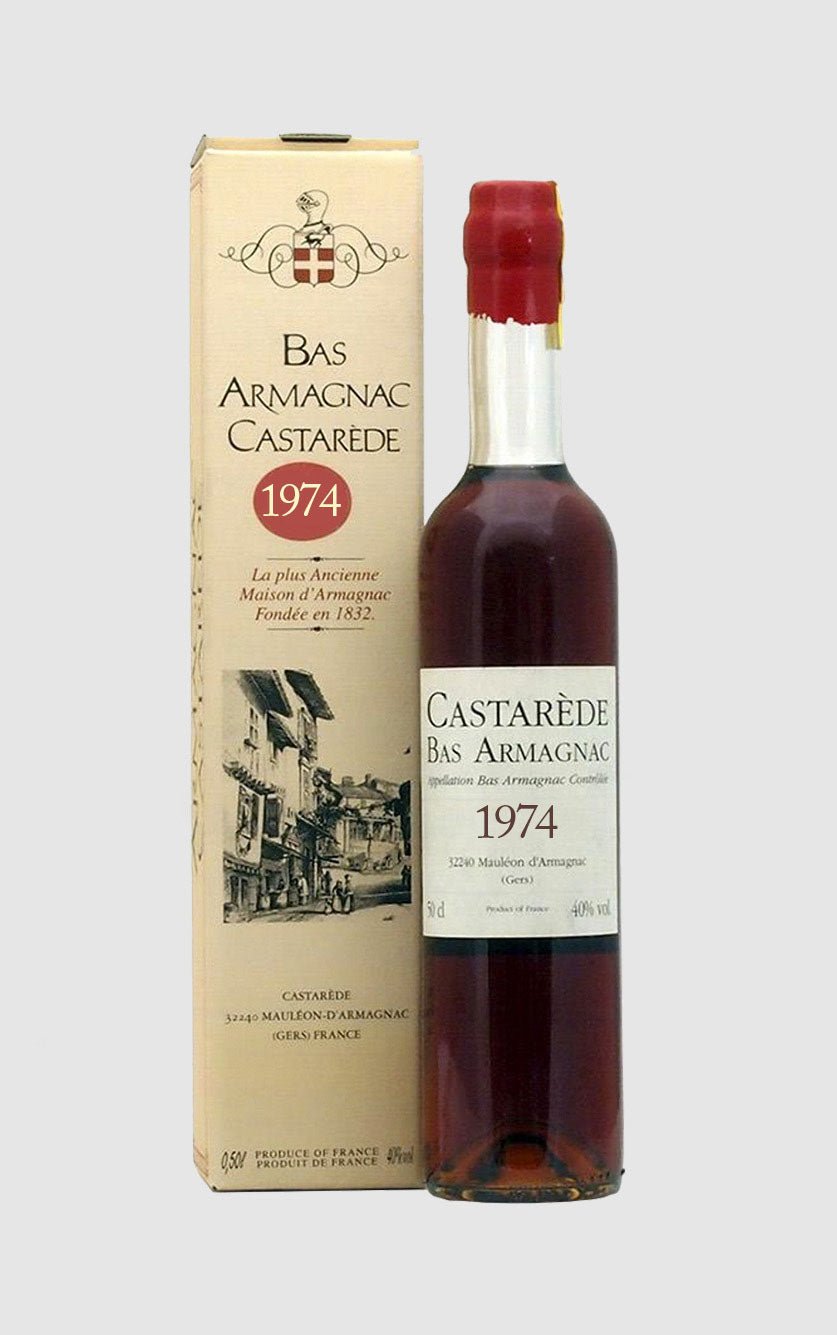 Bas Armagnac Castarede 1976 Vintage 50 cl - Eksklusiv Spiritus