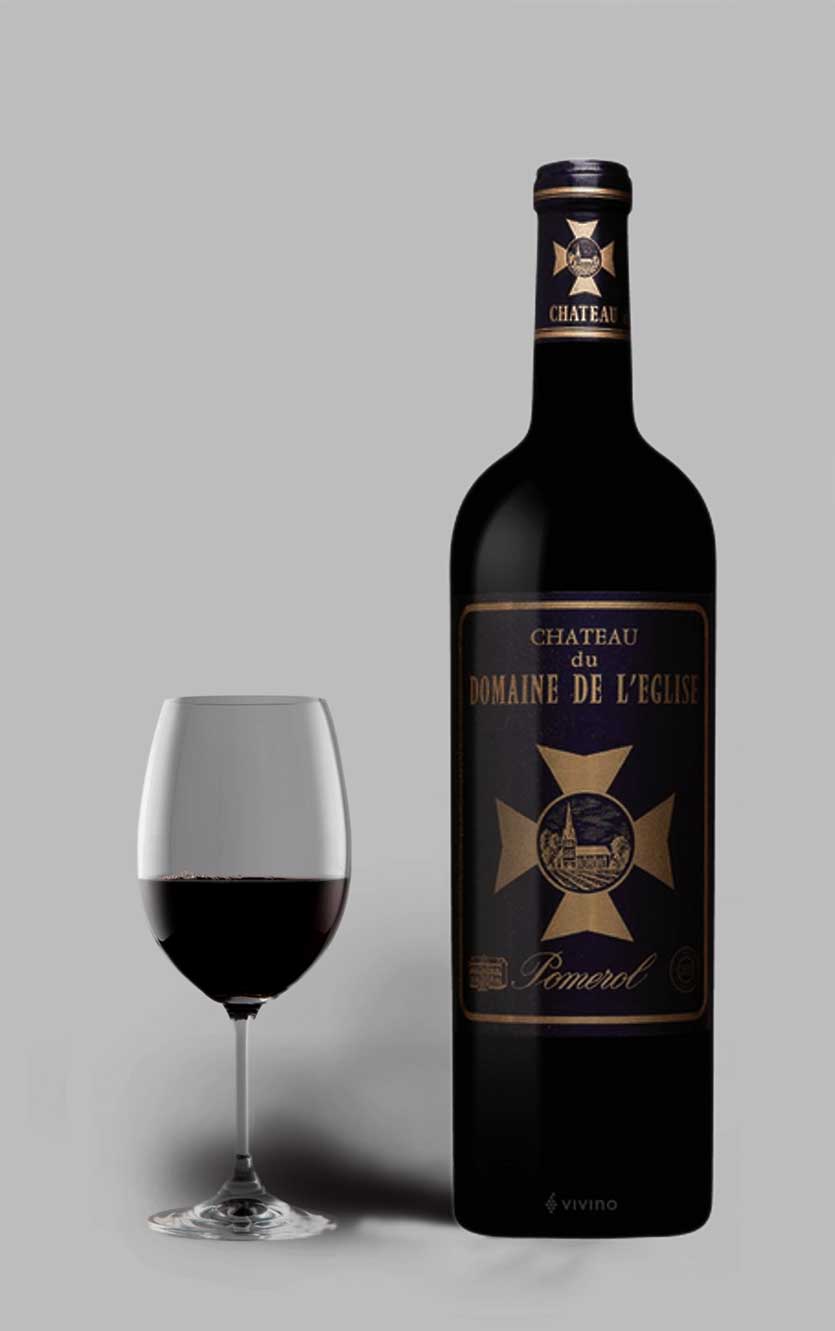 Château du Domaine de l'Eglise Pomerol 2000 - Nyhed!