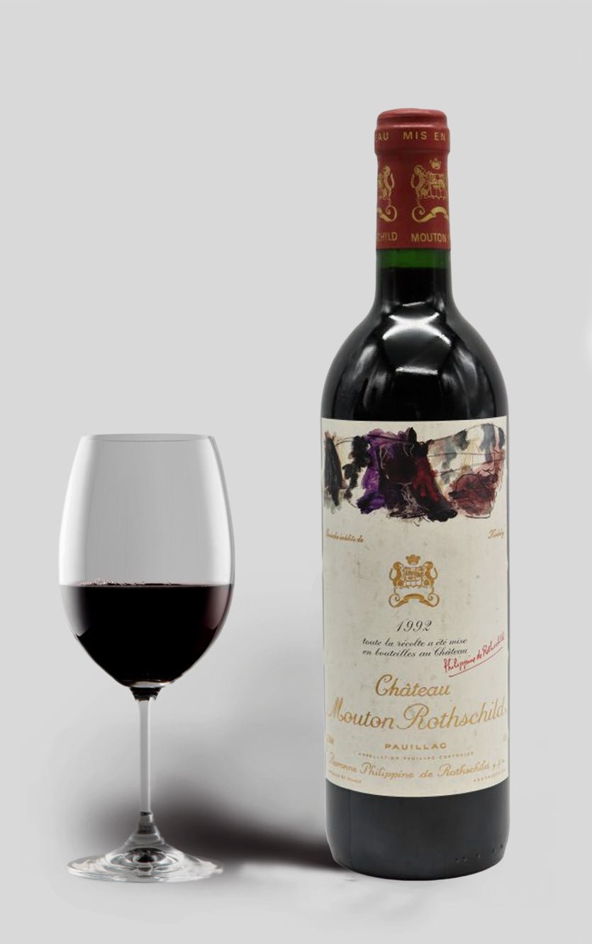 Château Mouton Rothschild 1992 - Eksklusiv Vin fra Pauillac
