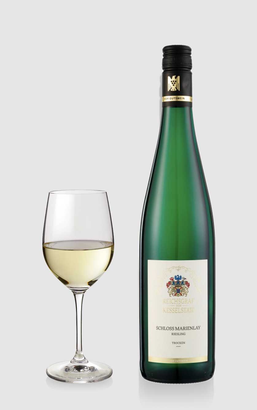 Schloss Marienlay Riesling Trocken 2022 - Hvidvin på tilbud!