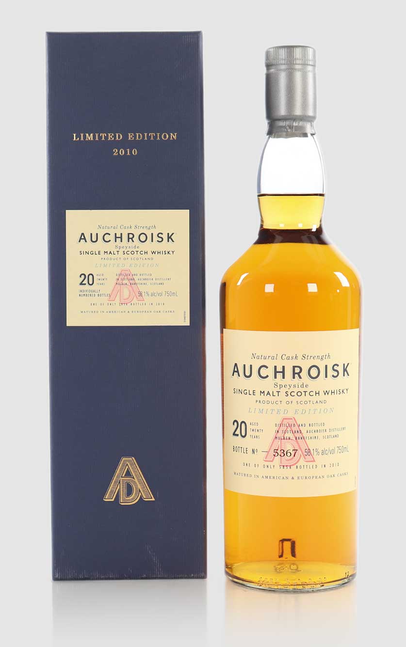 Auchroisk 20 År Limited Edition Whisky fra 2010