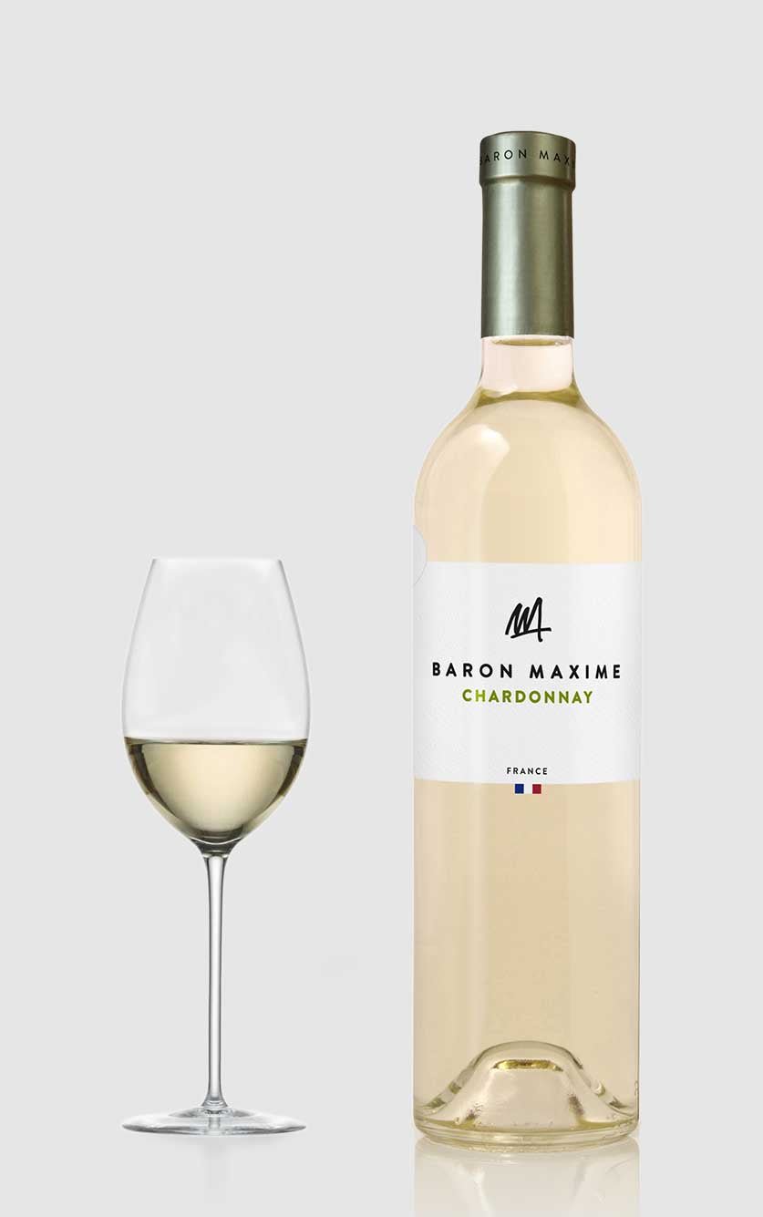 Baron Maxime Chardonnay 2022 - Elegance fra Languedoc