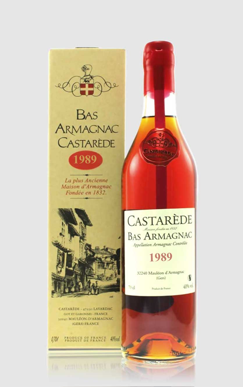 Bas Armagnac Castarede 1989 - Eksklusiv fransk brandy
