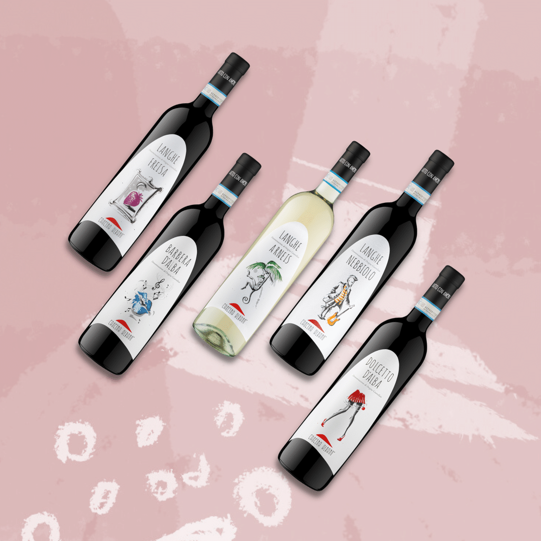 Cascina Albano Smagekasse - Oplev Piemonte Vin!