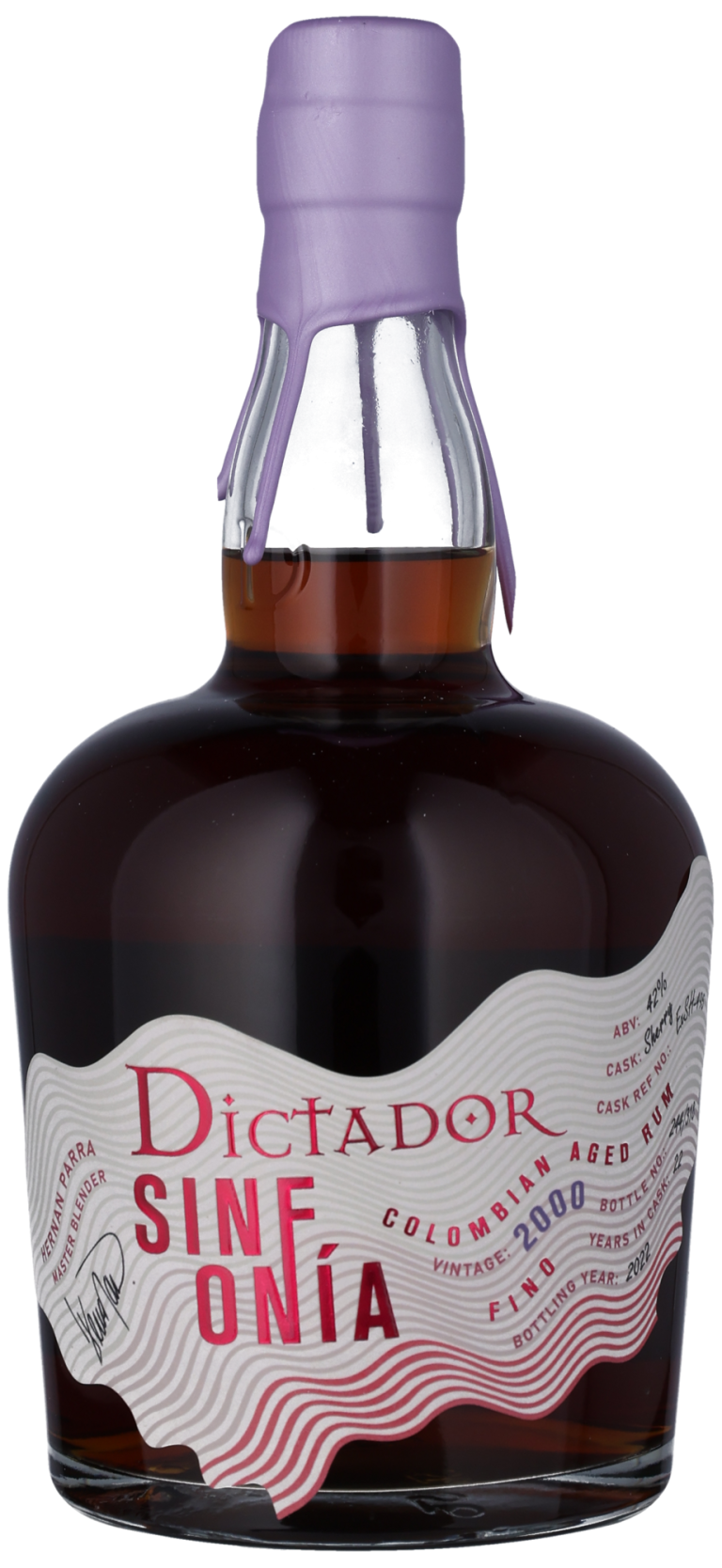 Dictador Sinfonia Rum 42% Fino Vintage 2000 - Fantastisk Smag!