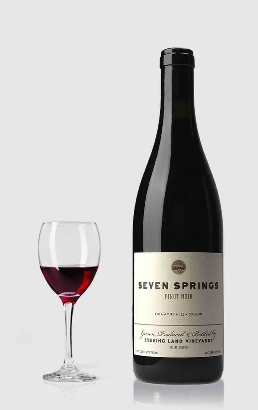 Aftenland Seven Springs Pinot Noir 2021 - Elegant Rødvin