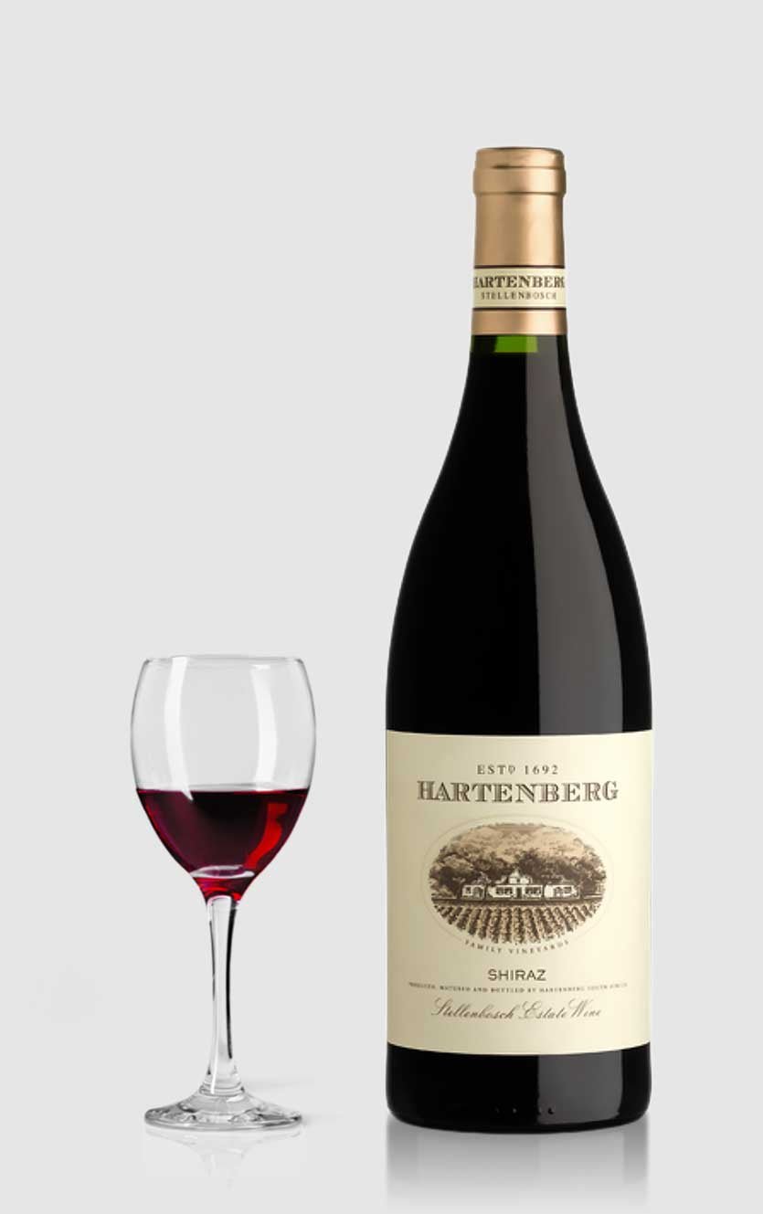 Hartenberg Shiraz 2017 - Prisvindende Sydafrikansk Rødvin