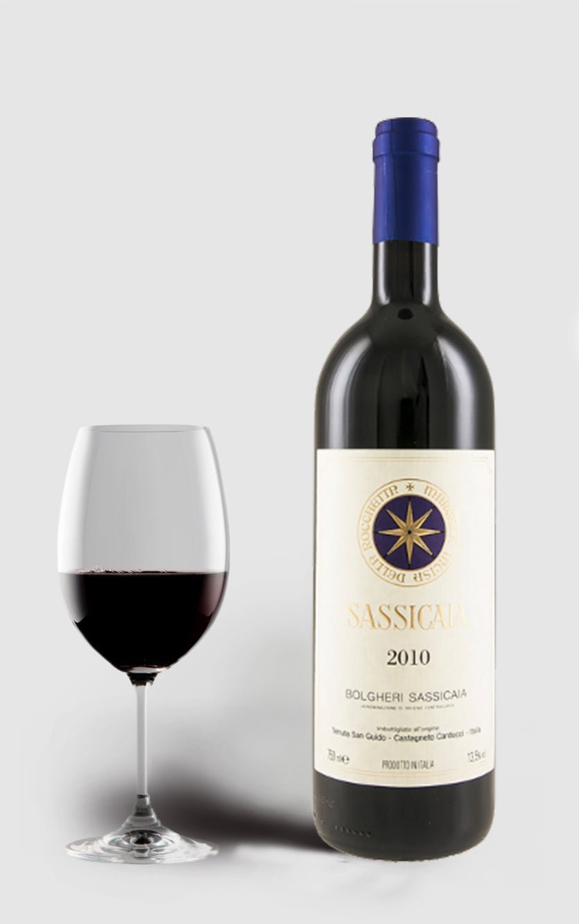 Sassicaia 2010 - Berømt Rødvin fra Toscana på Tilbud