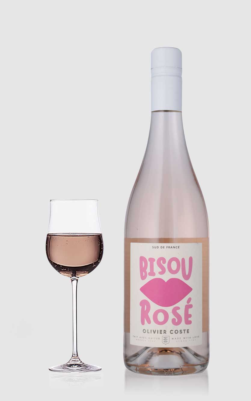 Bisou Rosé ØKO IGP Pays d'Oc Domaine Montrose 2024 - Tilbud!