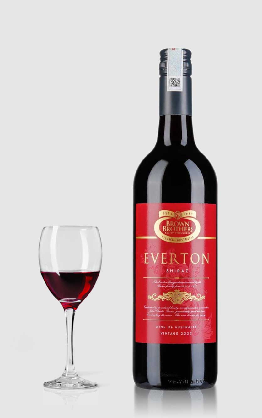 Brown Brothers Everton Shiraz 2022 - Fyldig Rødvin