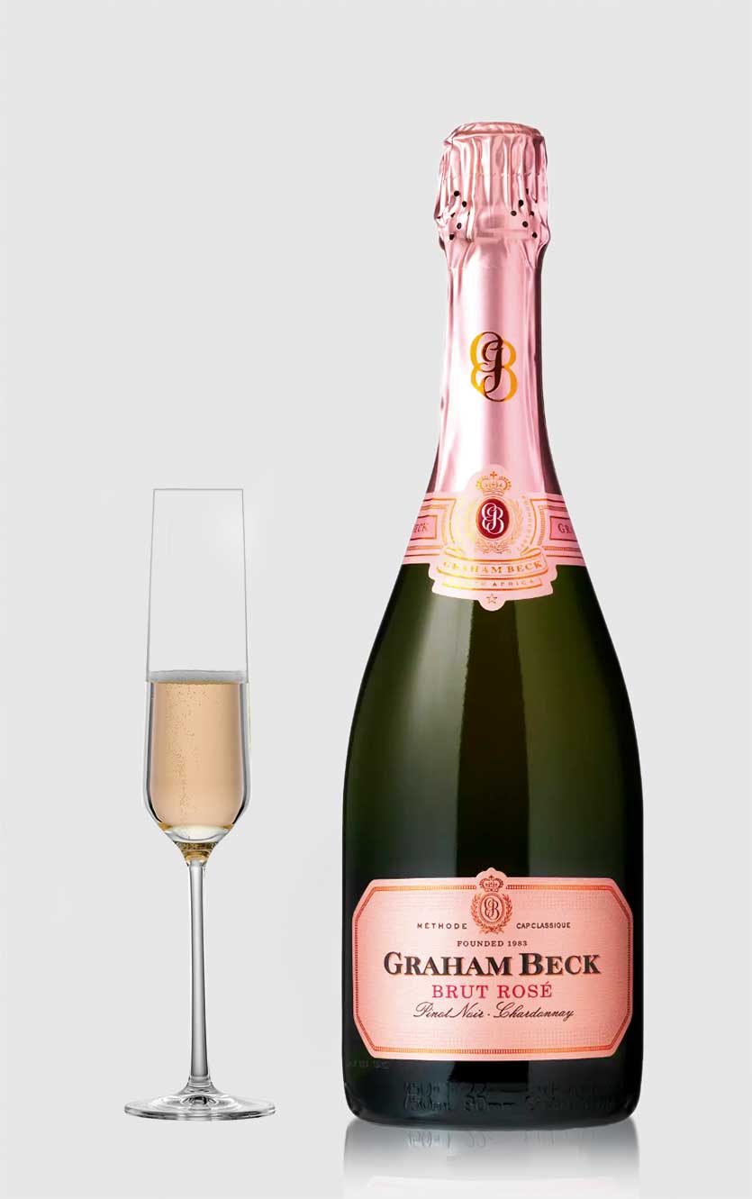 Graham Beck Brut Rosé - Elegant Mousserende Vin